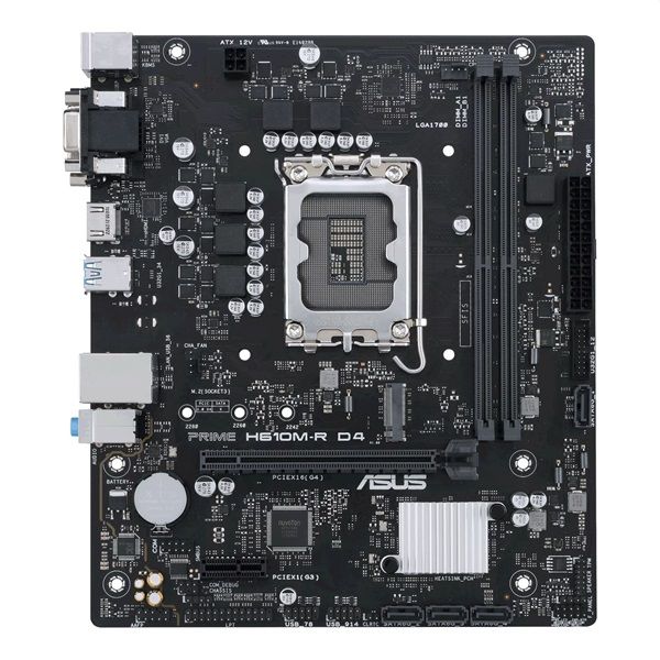 ASUS PRIME H610M-R D4-SI Intel H610 LGA1700 mATX alaplap