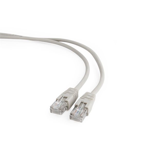 Gembird PP12-0.25M 0,25m RJ45 CAT5e UTP -> RJ45 CAT5e UTP M/M szürke patch kábel