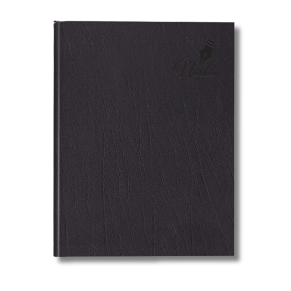 Period Standard B5 fekete műbőr tárgyalási napló