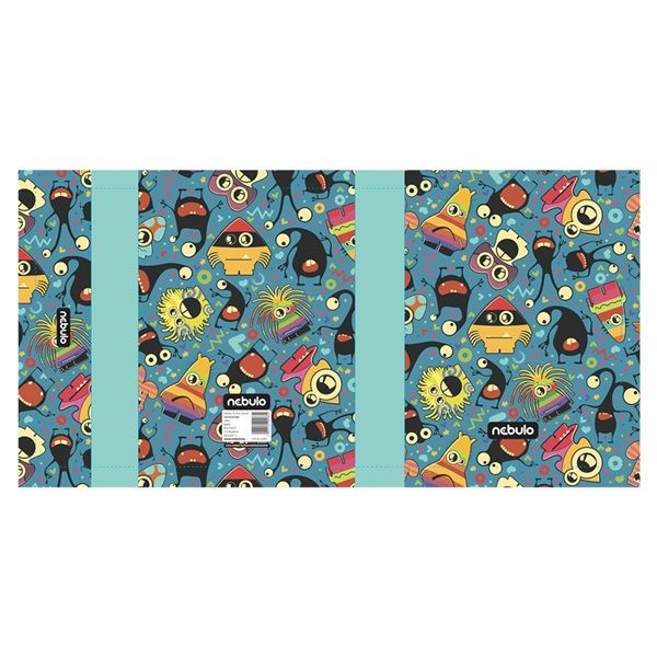 Nebulo Vicces szörnyek A5 füzetbox