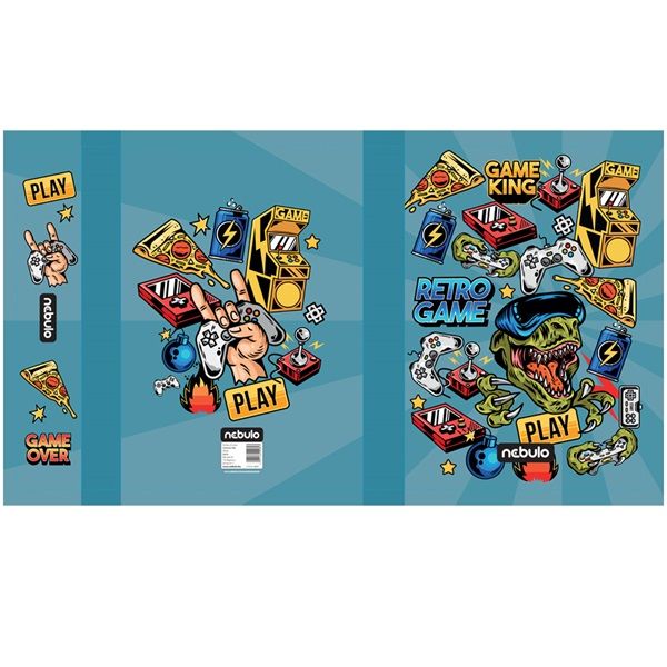 Nebulo Gamer A4 füzetbox