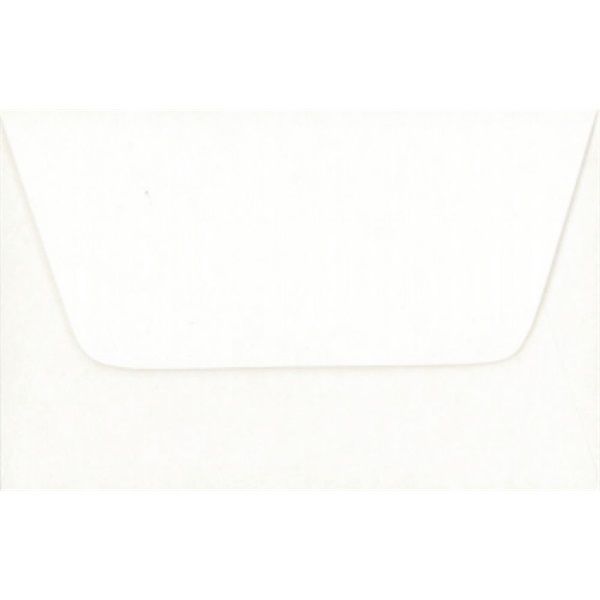 Enyvezett fehér névjegy boríték