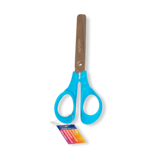 Nebulo 13,5 cm kerek iskolai olló