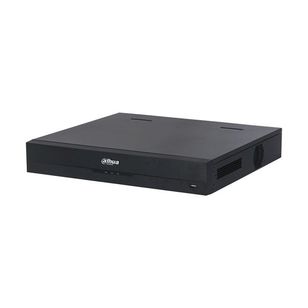 Dahua NVR4432-16P-EI /32 csatorna/H265+/256 Mbps rögzítés/AI/4x Sata/16x PoE/WizSense hálózati rögzítő(NVR)