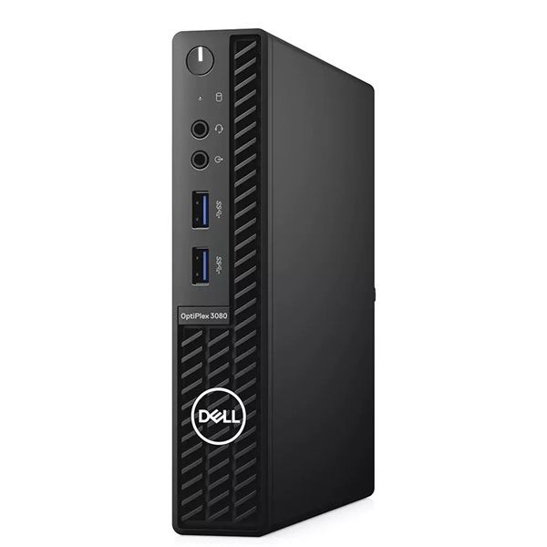 Dell Optiplex 3080 Mini PC /i5-10500T/16GB/1TB SSDD/FreeDOS/fekete asztali számítógép