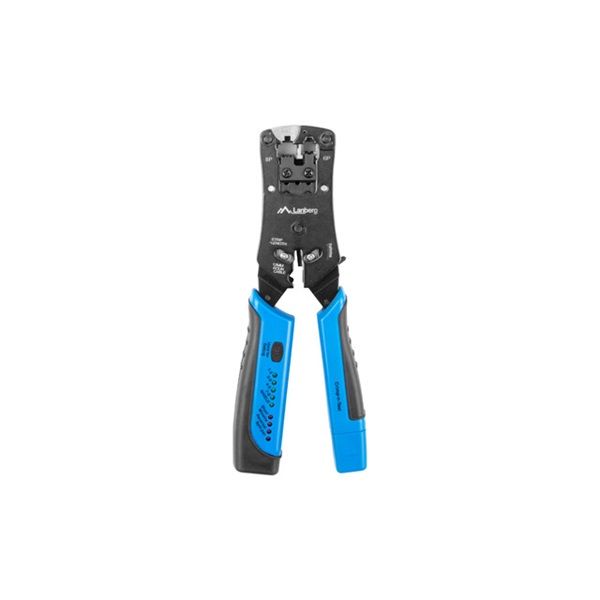 Lanberg NT-0203 RJ45/RJ11/RJ12 csatlakozókhoz krimpelő szerszám és kábel teszter