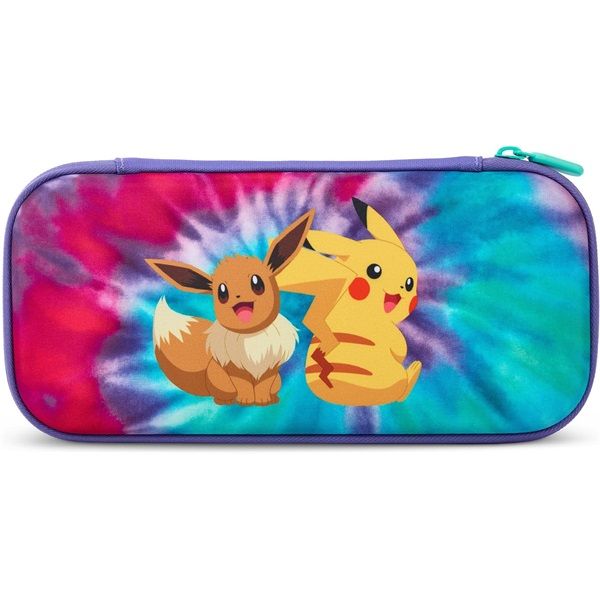 PowerA NSCS0234-01 Slim Nintendo Switch/OLED/Lite Tie-Dye Pikachu &amp; Eevee védőtok