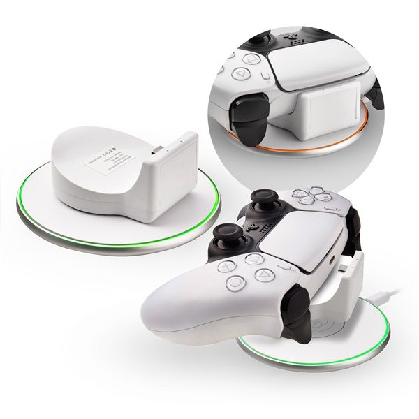 Numskull NS3938 Playstation 5 vezeték nélküli fehér kontroller töltő készlet