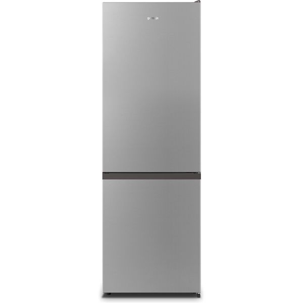 Gorenje NRK6181PS4 szürke, alulfagyasztós, Hűtő:207L, Fagyasztó:85L, No frost hűtőszekrény