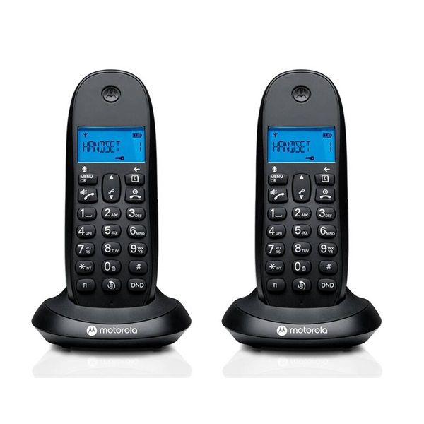 Motorola C1002CB+ fekete DECT telefon