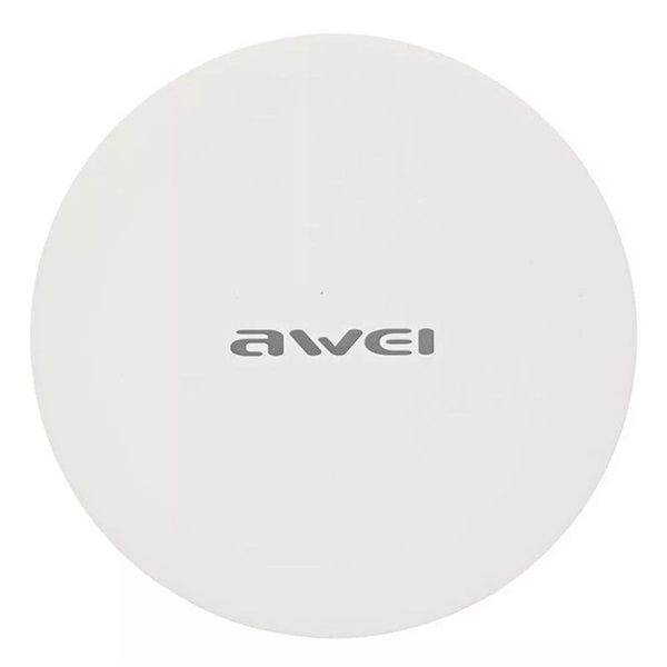 AWEI W6 10W ultra vékony fehér vezeték nélküli töltő