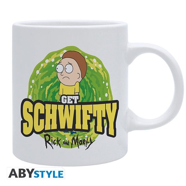 Rick &amp; Morty "Get Schwifty" bögre