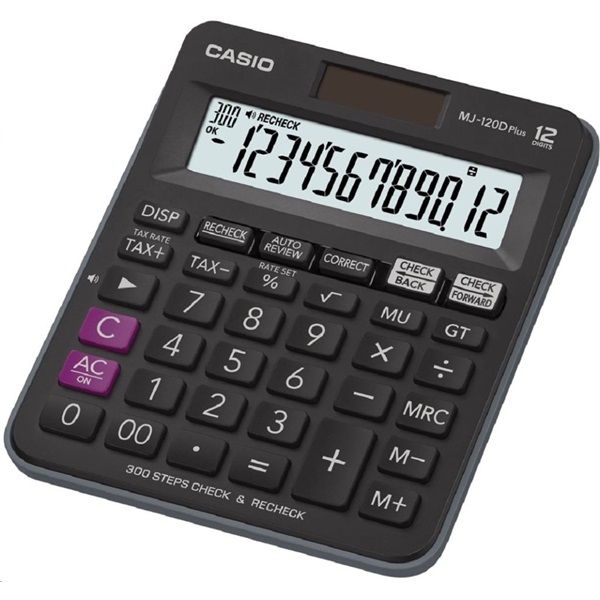 Casio MJ-120D plus asztali számológép