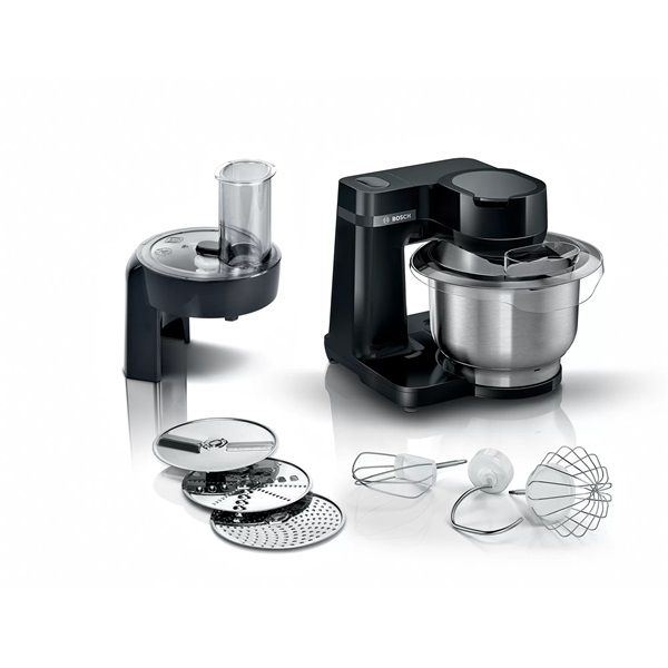 Bosch MUMS2EB01 700W, 3,8L, fekete konyhai robotgép