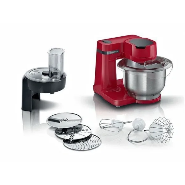 Bosch MUMS2ER01 700W, 3,8L, vörös konyhai robotgép