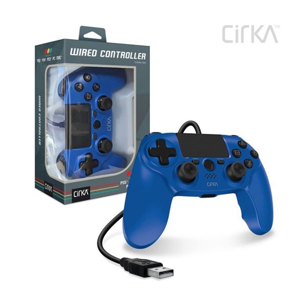 Cirka M07527-BU NuForce PS4/PC/Mac vezetékes kék kontroller