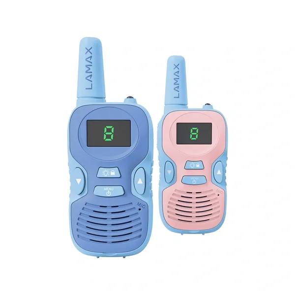 LAMAX TalkieKid1 kék/rózsaszín walkie talkie