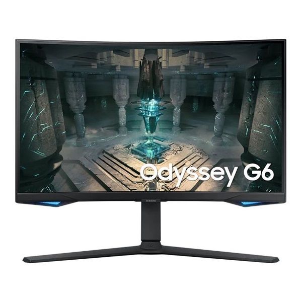 Samsung 27" LS27BG650EUX Gaming&amp;Smart QHD VA 240Hz HDMI/DP/USB gamer ívelt monitor