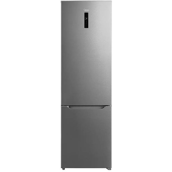 Midea MDRB489FGE02O inox, alulfagyasztós, Hűtő:247L, Fagyasztó:83L, No frost hűtőszekrény