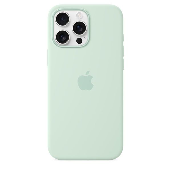 Apple mdgy4zm/a iPhone 16 Pro Max akvamarin szilikon hátlap