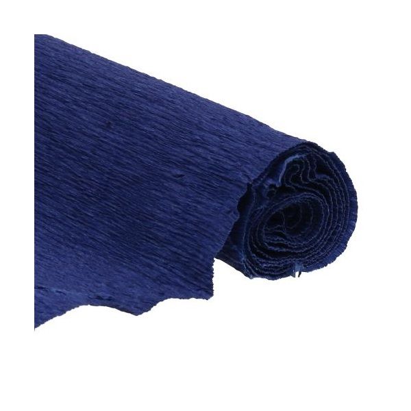 Sötétkék krepp-papír