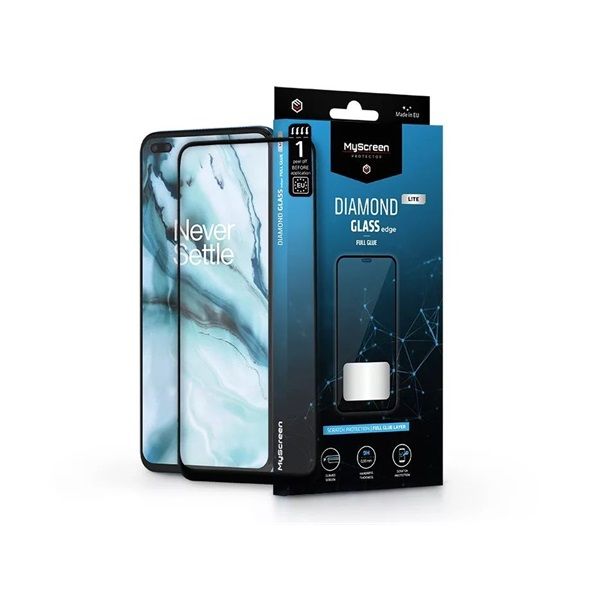 MSP LA-2153 Oneplus Nord/Nord 2 5G/Nord CE 5G Diamond Glass Lite Edge 2.5D edzett üveg kijelzővédő fólia