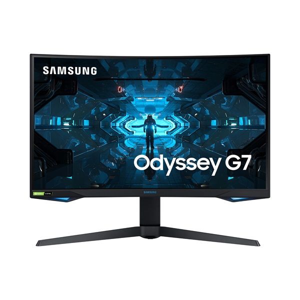 Samsung 26,9" C27G75TQSR QHD VA 240Hz HDMI/DP/USB fekete ívelt QLED gamer monitor