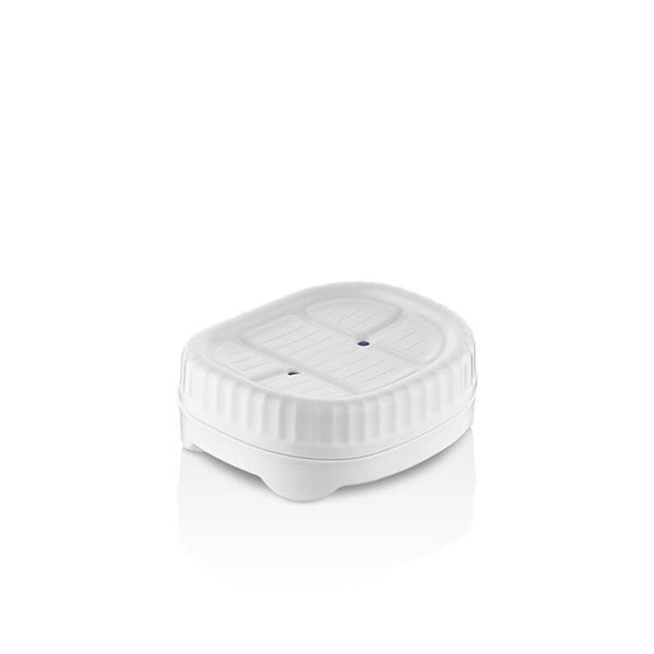 IRIS L-00853 Szappantartó, fehér, szürke vagy bézs színű