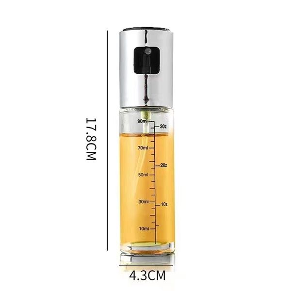 TOO KT-504 szórófejes olajadagoló, permetező, ezüst színű