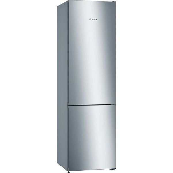 Bosch KGN39VLEB inox, alulfagyasztós, Hűtő:279L, Fagyasztó:89L, No frost hűtőszekrény