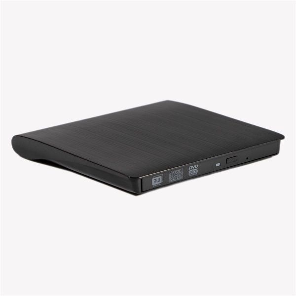 IRIS SLIM EXTERNAL külső DVD író, USB 3.0, Read/write:CD/VCD/DVD, tálcás, DVD-RW, fekete