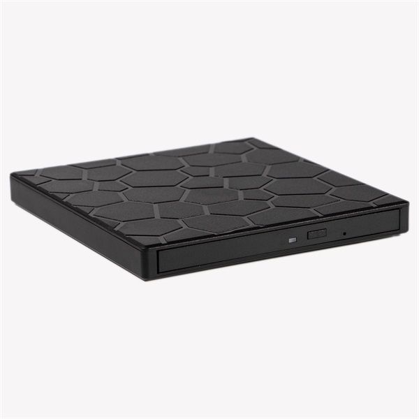 IRIS ROCK EXTERNAL külső DVD író, 8in1, USB 3.0, Read/write:CD/VCD/DVD, tálcás, DVD-RW, fekete