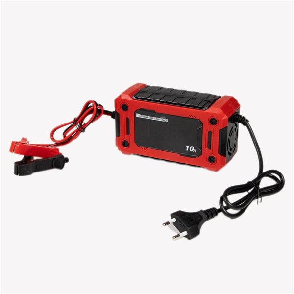 IRIS TOOLS ITBC-500 Intelligens automata akkumulátor töltő, 12V 10A, AGM, GEL, Wet Lead Acid, Lifepo4 battery