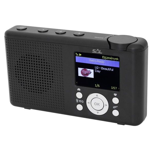 SAL INR 3000 4in1 hordozható internet rádió