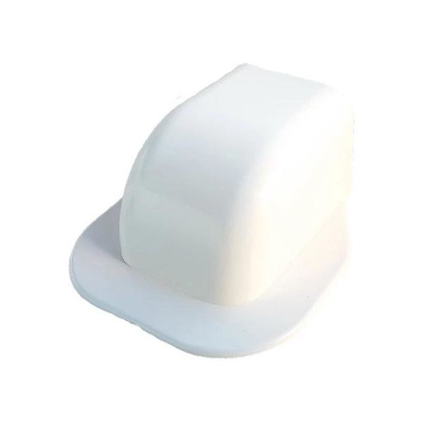 Kábelcsatorna íves fali csatlakozó idom 90 mm x 65 mm