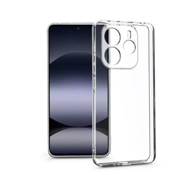 Haffner HF367090 Xiaomi Redmi Note 14 4G/Note 14 5G Clear Case kameravédős átlátszó szilikon tok