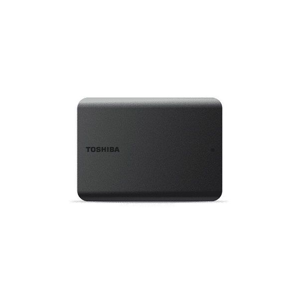 Toshiba 2.5" 1TB Canvio Basics (USB3.0; ~5Gbps; NTFS/HFS+; matt) fekete külső winchester