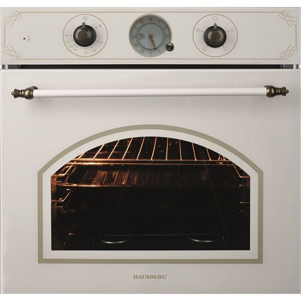 Hausberg HB-8050RST bézs, rusztikus, beépíthető, sütőtér:57L, grill, légkeveréses sütő