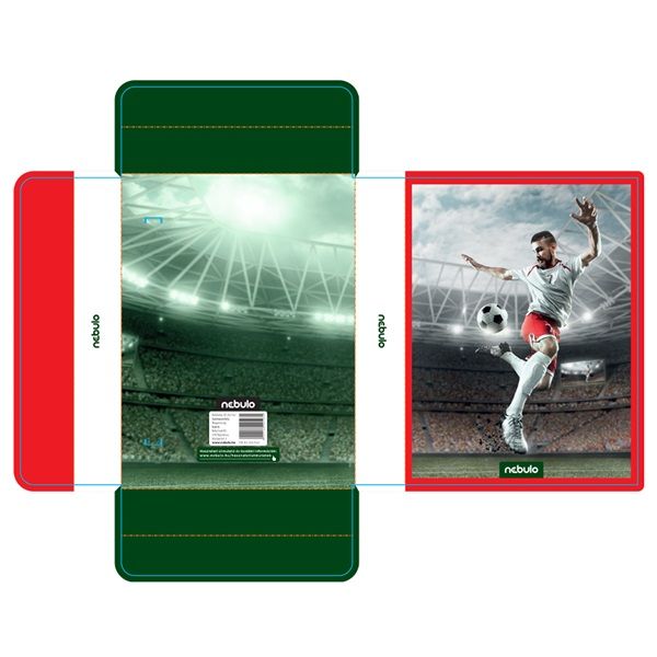 Nebulo Oxi-Foci A5 hullámkarton füzetbox