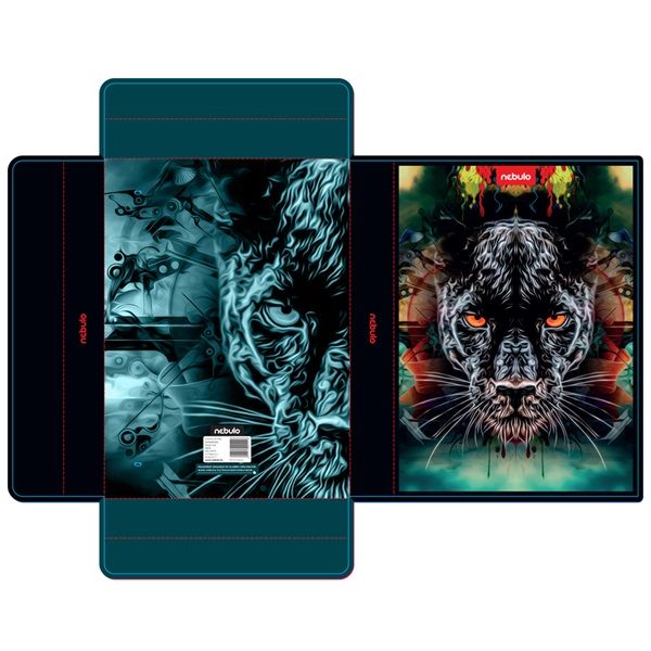 Nebulo Párduc A4 hullámkarton füzetbox