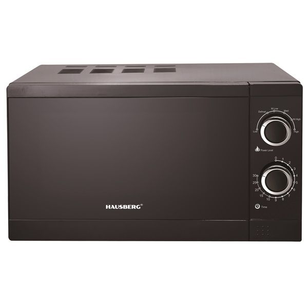 Hausberg HB-8005NG 700W, 20L, fekete mikrohullámú sütő