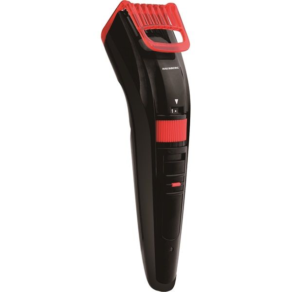 Hausberg HB-66RS vörös-fekete akkumulátoros haj- és szakállvágó