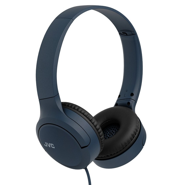 JVC HA-S33UC-A USB-C vezetékes kék mikrofonos fejhallgató