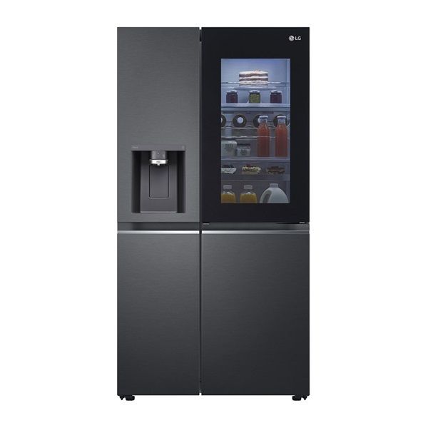 LG GSXV90MCDE fekete, Side-by-Side, Hűtő:416L, Fagyasztó:219L, Total No frost hűtőszekrény