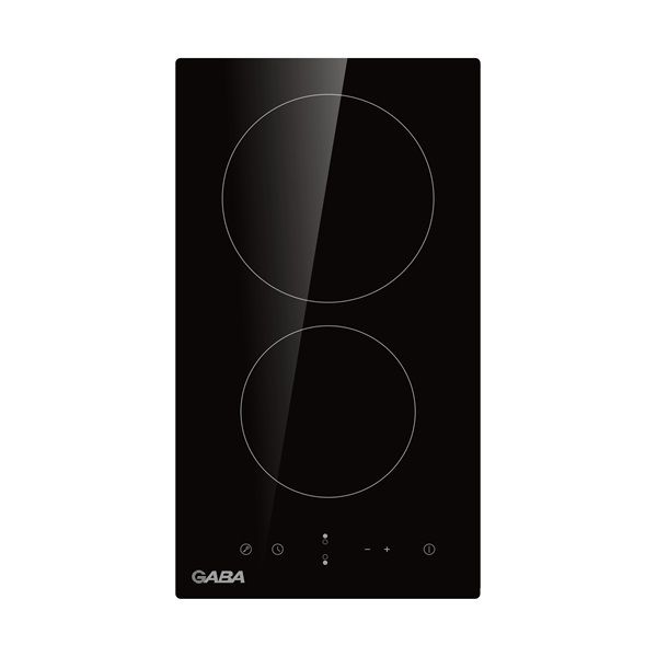 Gaba GMH-C-2 fekete, beépíthető, elektromos üvegkerámia,főzőzóna:2, beépíthető méret:50cm, főzőlap