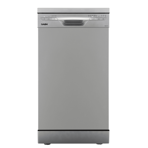 Gaba GMDW-45X inox, programok száma: 5, szabadonálló, 10 terítékes mosogatógép