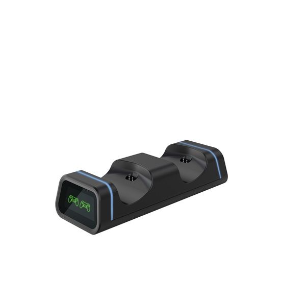 FroggieX FX-P4-C2-B Dual Charging Dock PS4 fekete töltőállomás