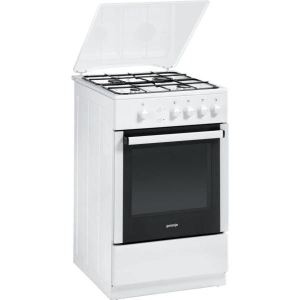 Gorenje G 5113 WJ fehér, szabadonálló, gáz, főzőzóna: 4, sütő:71L, tűzhely
