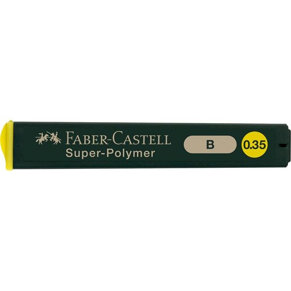 Faber-Castell Super-Polymer 0,35 mm B 12 db nyomósirón betét