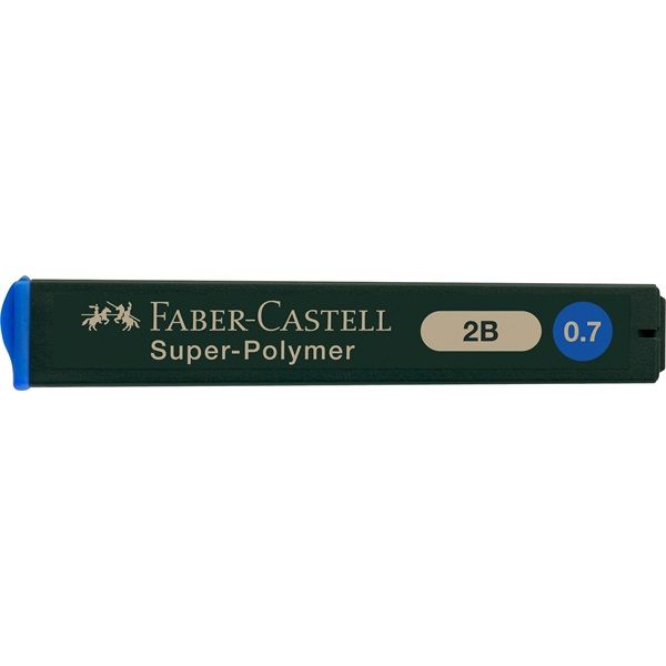 Faber-Castell Super-Polymer 0,7 mm 2B 12 db nyomósirón betét